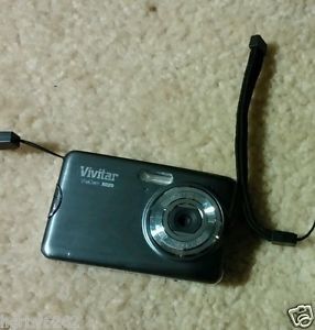 Vivitar ViviCam X029 10 1 MP Gray Digital Camera 16GB SD Card Black Carry Case 681066195819