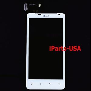 New Digitizer Touch Screen Lens for at T HTC Vivid G19 White