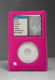 E26 Incase Neoprene Sleeve Case w Belt Clip 4 iPod Classic 80GB 120GB 160GB Pink