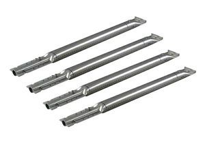 BBQ Gas Grill Replacement 4 Pipe Burner Set Fits Most Charbroil Model Grills