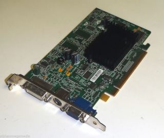 F3988 Dell ATI Radeon X300 128MB VGA DVI s Video PCI E x16 Graphics Video Card