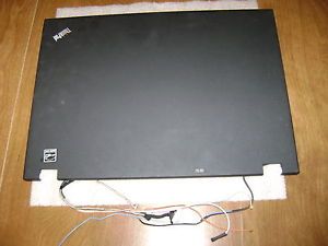 Lenovo ThinkPad T410 14 1" Widescreen LCD Screen Cover Lid Webcam Good Condition