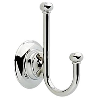 Delta 78435 Porter Collection Double Robe Hook Polished Chrome Finish
