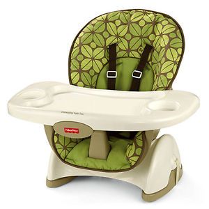 Fisher Price Rainforest Friends Baby Toddler Booster Seat Space Saver High Chair
