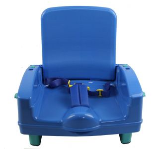 New Elite Baby Toddler Portable Booster Seat High Chair Feeding Travel 2012 Blue