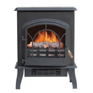 Electric Stove Oven Freestanding Fireplace Heater Wood Burner Portable Realistic