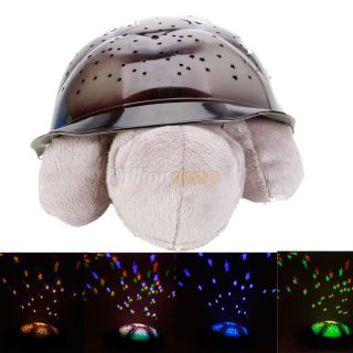New Sleepy Beautiful Sky Baby Turtle Night Light Star Projector Lamp Home 0925