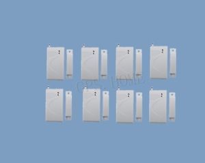 8pcs Door Window Sensor for Home Shop Office Security Alarm System 433MHz