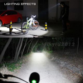 CREE XM L T6 1800 Lumen LED Bicycle Bike Headlight Lamp Bicycle Light HD