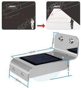 Motion Sensor Security Solar Light
