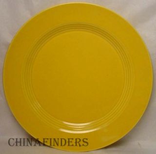 Homer Laughlin China Harlequin Pattern Yellow 1979 Issue Salad Plate