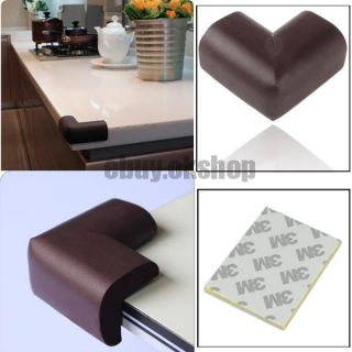 4X Baby Kids Safety Softener Table Furniture Edge Guard Protector Corner Cushion