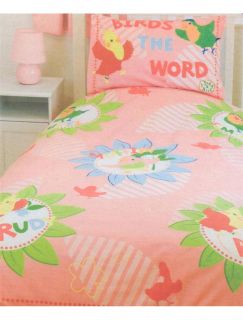 Girls Single Duvet Quilt Cover Bedding Set Kids Childrens Character TV Disney