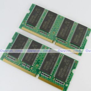 1GB 2x512MB PC133 SDRAM 144pin SODIMM 133MHz Memory for IBM ThinkPad A30 R30 R31