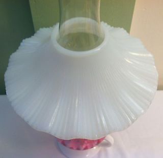 Hobnail Milk Glass Lamp Shade