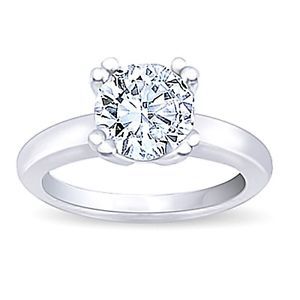 3 Carat vs Diamond Ring 8 Prong Solitaire Engagement Ring Gold F VS2