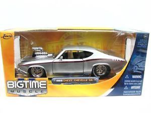 Jada Toys 1969 Chevy Chevelle SS Silver 1 24 Diecast