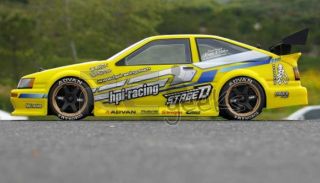 HPI Racing RC Car Toyota Levin AE86 Clear Body Shell 190mm 17214