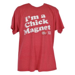 Dr Pepper Im A Chick Magnet Soda Pop Tshirt Drink Thirst Tee Refreshment Shirt