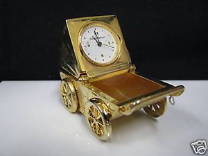 Miniature Clock Collection Baby Carriage 120