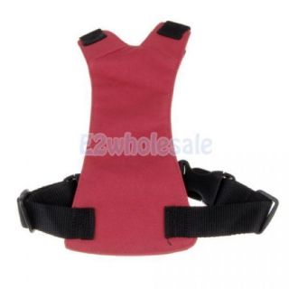 10x Adjustable Pet Dog Puppy Harness w Car Seat Safety Belt Clip 18" 26" M Black