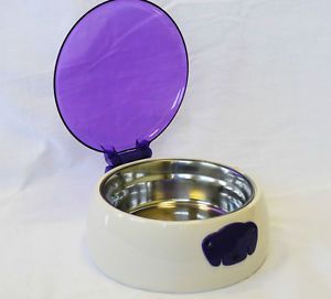Infrared Auto Open Pet Bowl Dish Dog Cat Feeder with Automatic Lid Sensor