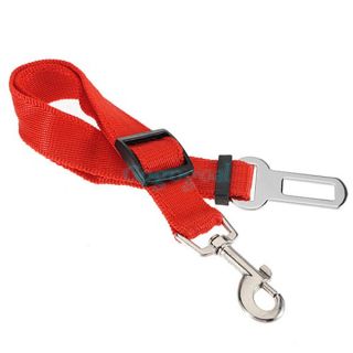 Adjustable Pet Dog Cat Car Safety Seat Belt Harness Puppy Restraint Lead Rope