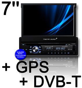 7 Autoradio Bluetooth Touchscreen Navigation GPS DVB T DVD TFT USB  CD SD