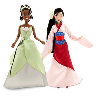 Disney Rapunzel Little Mermaid Ariel Belle Snow White Princess Doll Collection