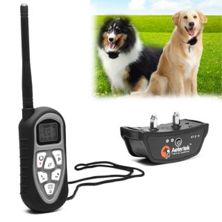 AETERTEK at 219 Remote Control Pet Dog Trainer Shock Collar No Bark Waterproof