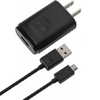 New LG Home Wall Travel Charger Adapter Data Cable for Cell Phones MCS 02w