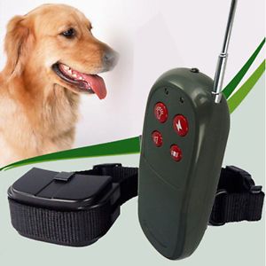 4in1 Shock Vibrate Remote Small Med Large Pet Dog Training Collar Controller