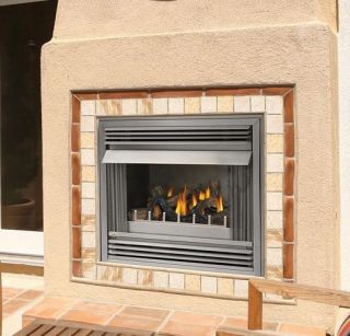Napoleon Outdoor Gas Stainless Steel Fireplace GSS36N