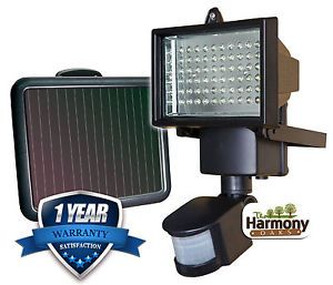 Security Light LED Flood Motion Floodlight Outdoor Sensor Solar Lighting New