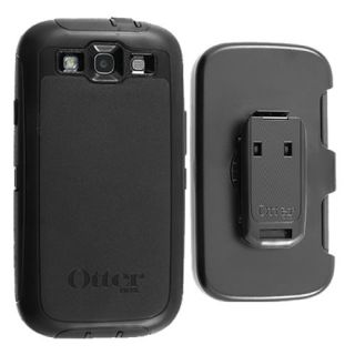Otterbox Defender Series Case Samsung Galaxy S3 Cover Belt Clip Black