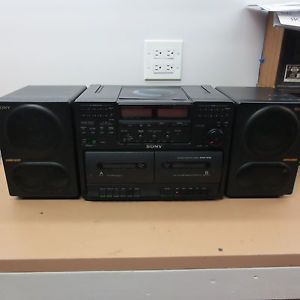 Sony CFD 470 Compact Stereo 'Boom Box' with Speakers