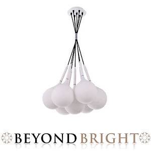 New Modern 7 Lights Ceiling Pendant Chandelier Lights Glass Luxury Fixture Lamp