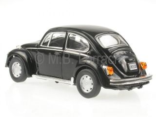 VW Käfer Beetle Black Diecast Model Car Cararama 1 43
