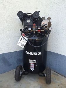 Husky 30 Gallon Tank Electric Belt Drive Portable Air Compressor