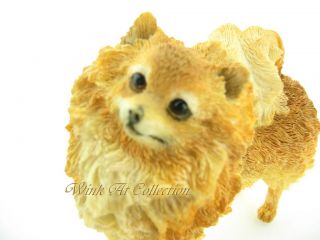 Pomeranian Dog Figurine Country Artists 2004 Retired