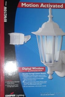 New Regent Cooper Lighting Security Motion Activated Lantern Floodlight Lamp