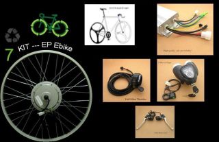 48V 500W EBike Hub Motor Brushless Cycling Conversion F