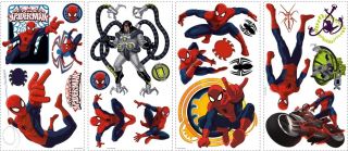 New Ultimate Spiderman Wall Decals Spider Man Room Stickers Boys Bedroom Decor