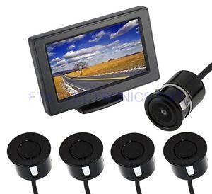 4 3 Digital Car Van Monitor with Backup Camera Intelegent Parking Sensors System