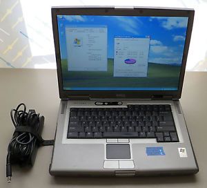 Dell Latitude D810 Laptop Notebook 2GHz 1GB RAM 60GB HDD 64MB X300 WiFi Used