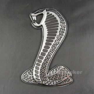 Cobra Snake Emblem Badge Sticker Decal Right Fit for Ford Mustang Shelby GT