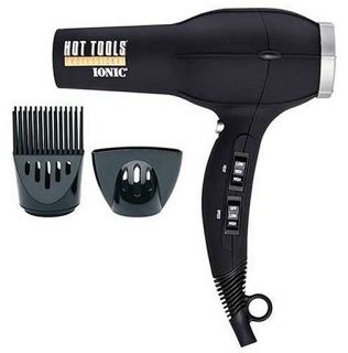 Hot Tools Professional 1875 Watt Ionic Salon Hair Dryer 1023 Black Blow Ion