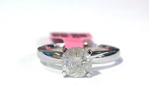1 10ct Natural Canadian Diamond Solitaire Ring in 10K Gold w Cert Free Sizing