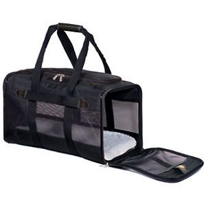 Sherpa s Deluxe Pet Cat Dog Carrier Crate Bag Tote