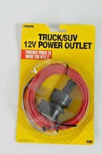 Heavy Duty 12 Volt Power Outlet All Weather for Cars Trucks Boats RV`s Tractors